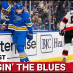 POST CAST: MULTIPLE BREAKDOWNS COST OTTAWA SENATORS IN BLOWN 3RD PERIOD LOSS TO ST LOUIS BLUES