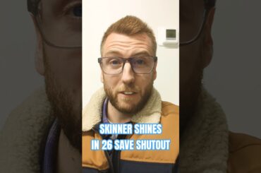 Stuart Skinner STANDS TALL For The Edmonton Oilers! #NHL #Hockey