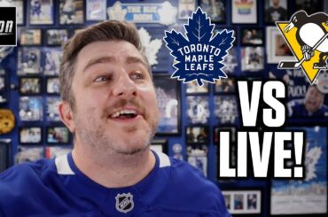 Toronto Maple Leafs vs Pittsburgh Penguins LIVE w/ Steve Dangle