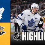 Maple Leafs vs. Penguins | NHL Highlights | November 29, 2025