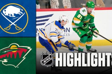 Sabres vs. Wild | NHL Highlights | November 29, 2025