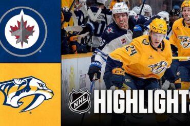 Jets vs. Predators | NHL Highlights | November 29, 2025