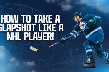 How to take a slapshot like a NHL player