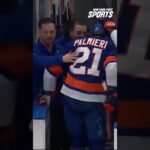 Kyle Palmieri tears ACL, then records incredible assist for Islanders #shorts