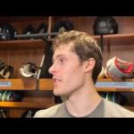 ⁨@SeattleKraken Tye Kartye post game after loss to ⁨@dallasstars⁩