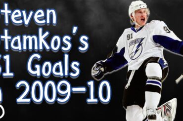 Steven Stamkos' 51 Goals in 2009-10 (HD) (Rocket Richard Season)