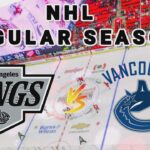 Los Angeles Kings vs Vancouver Canucks | 2025 NHL Regular Season Live Score