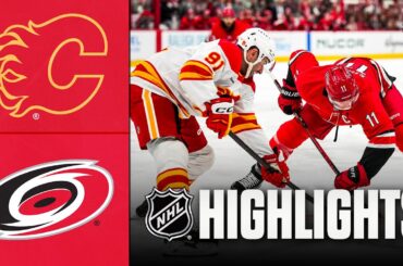 Flames vs. Hurricanes | NHL Highlights | November 30, 2025
