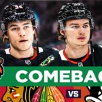 BLACKHAWKS POSTGAME: Chicago Overcomes 3-Goal Deficit, SNAP Losing Streak | CHGO Blackhawks