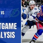 Rangers Fall To Lightning 4-1, Tampa Wins 7th Straight | New York Rangers