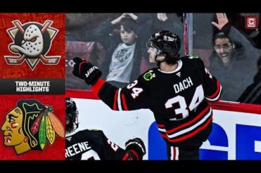 Chicago Blackhawks vs. Anaheim Ducks (11/30/25) | Game Highlights | CHSN Blackhawks