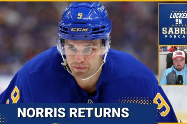 Josh Norris returning for the Buffalo Sabres may not be a great thing for their lineup