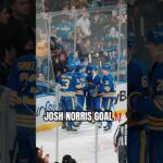 WELCOME BACK, JOSH NORRIS! #nhl #shorts #goals