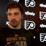 12/1 PHI vs. PIT Postgame: Noah Cates