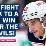 THE WINNER BY UNANIMOUS DECISION 🥊 Blue Jackets Fight Back to a 5-3 W in New Jersey | Postgame Media