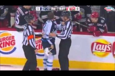Anthony Mantha vs Josh Morrissey Jan 5, 2016