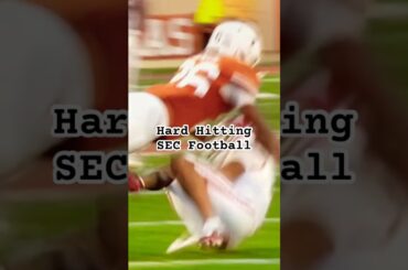 Razorback's Ty Smith Ejected after this HIT! #secfootball