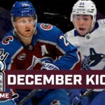 MacKinnon and the Colorado Avalanche start December at home against the Vancouver Canucks