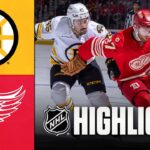 Bruins vs. Red Wings | NHL Highlights | December 02, 2025