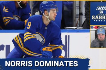 Josh Norris dominates in return to the Buffalo Sabres lineup against the Winnipeg Jets