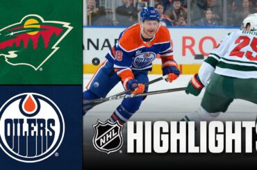 Wild vs. Oilers | NHL Highlights | December 02, 2025