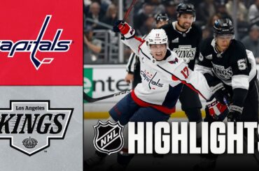 Capitals vs. Kings | NHL Highlights | December 02, 2025
