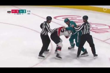 Ryan Reaves vs Hayden Hodgson