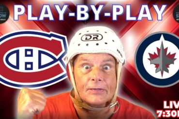 Winnipeg Jets vs Montreal Canadiens LIVE | Play-by-Play & Reaction