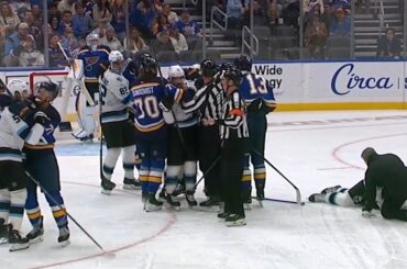 Alexey Toropchenko 🚫 Game Misconduct 🚫 Kneeing Against Logan Cooley