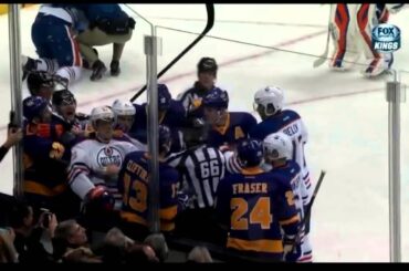 Ryan Nugent-Hopkins injured by Kyle Clifford (2013-10-27)