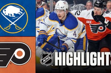 Sabres vs. Flyers | NHL Highlights | December 03, 2025