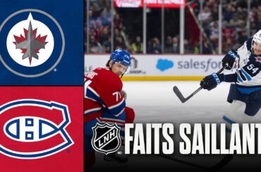 Jets vs Canadiens 3/12/25 | Faits saillants