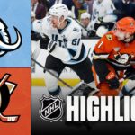 Mammoth vs. Ducks | NHL Highlights | December 03, 2025