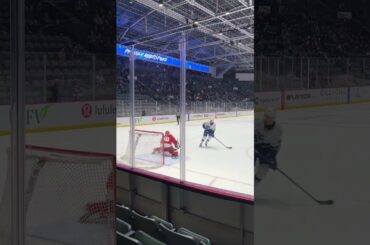 Abby Canucks Win 2-1 in a Shootout!! #canucks #canucksnation #canuckshockey #canucksfan