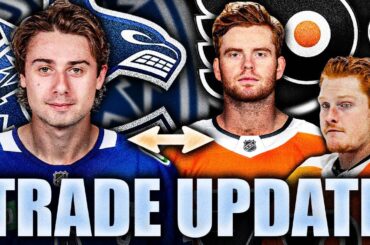QUINN HUGHES TRADE TO PHILADELPHIA FLYERS UPDATE: PRICE REVEALED + CANUCKS INTERESTED IN TIPPETT?