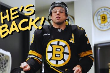 McAvoy RETURNS! Bruins Trade Buzz Heating Up… But Pastrnak Still Out