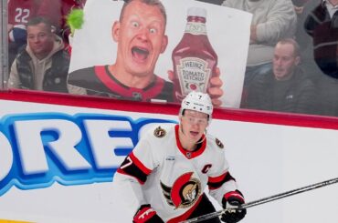 BRADY TKACHUK scores his 1st since return!