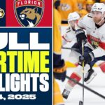 Nashville Predators at Florida Panthers | FULL Overtime Highlights - December 4, 2025