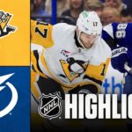 Penguins vs. Lightning | NHL Highlights | December 04, 2025