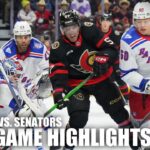 New York Rangers vs. Ottawa Senators | Full Game Highlights | ESPN NHL