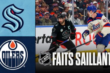 Kraken vs Oilers 4/12/25 | Faits saillants