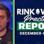 Rink Wide Practice Report w/ Jeff Paterson: Foote, Hughes and Karlsson speak | December 4, 2025