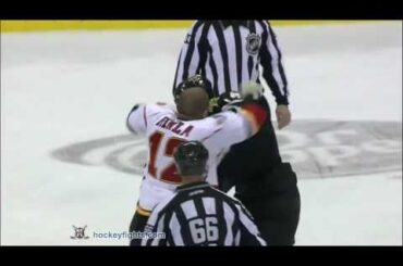 Jarome Iginla vs Jamie Benn Dec 23, 2010 - Sportsnet feed