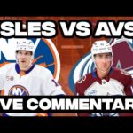 Colorado Avalanche Vs New York Islanders LIVE COMMENTARY! | 2025-26 NHL Season