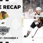 Blackhawks at Kings Game Highlights | 12.4.25