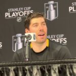 Louis Domingue talks about feeling like a rookie in first playoff experience, Rangers style of play