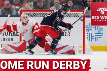 Red Wings offense explodes, but Talbot struggles as Detroit lose to Blue Jackets in the shootout