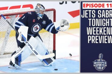 Winnipeg Jets vs. Buffalo Sabres tonight, travel to Edmonton tomorrow