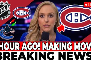 JUST ANNOUNCED! NEW STRIKER ARRIVES TO SIGN! NHL CONFIRMS RUMOR! MONTREAL CANADIENS NEWS