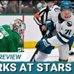 San Jose Sharks Seek MASSIVE Upset Against Dallas Stars | Can Jeff Skinner BOOST Secondary Scoring?